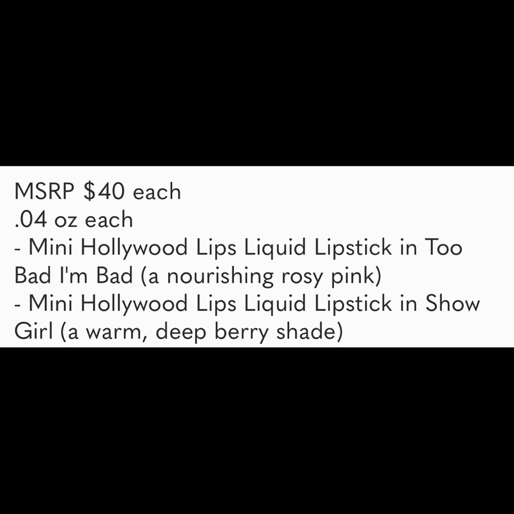 🎉HP🎉👄Charlotte Tilbury Hollywood Lips Duo 💄 - Picture 10 of 11